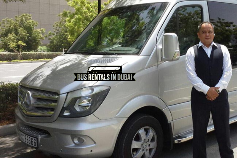 Dubai minibus hire with driver